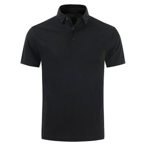 OEM moda 100% algodón transpirable Golf para Polo camiseta logotipo personalizado para polos con patrón sólido tejido de punto - Product Image 6