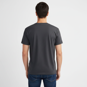 T-shirt blanc d'été de haute qualité-T-shirt personnalisé pour hommes avec votre logo en gros de l'usine - Product Image 5