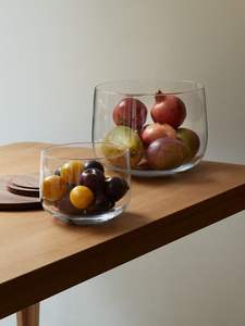 El último cuenco de vidrio transparente para servir para el hogar, Hotel, restaurante, vajilla de mesa, cuenco para servir frutas y Chocolate - Product Image 2