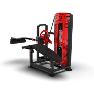 Machine à curls des jambes couchée à charge par poulie réglable en acier pour entraînement en salle de sport commerciale, équipement de fitness Qli QPAPC84 - Product Image 3