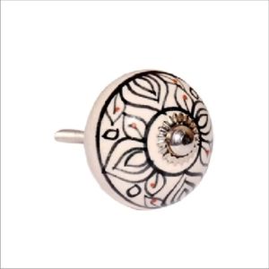 Màu Xanh Bướm gốm cửa núm Xoắn hiện đại chất lượng cao cấp handmade trang trí nội kéo cho khách sạn Ấn Độ xuất khẩu - Product Image 1