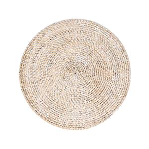 Fabrication d'assiettes de présentation en rotin Set d'assiettes décoratives pour décoration de table Assiettes de présentation en rotin tissé Prix abordable - Product Image 5