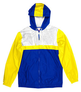 Veste de sport coupe-vent pour homme, veste de basket-ball, vêtements de sport respirants, personnalisés, style streetwear, patchwork, hip-hop, anorak - Product Image 1