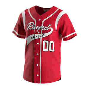 Camiseta de Béisbol de Mezclilla para Hombre - Impresión por Sublimación y Bordado, Pedido al por Mayor OEM - Product Image 1