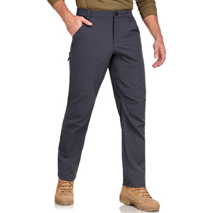 Pantalon softshell respirant pour homme pantalon de plein air imperméable coupe-vent parfait pour la randonnée camping trekking sports et vêtements d'hiver - Product Image 1