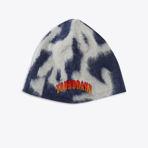 หมวกบีนนี่อะคริลิคถักแจ็คการ์ดแฟชั่นสำหรับผู้ชายเครื่องแต่งกายแนวสตรีทให้ความอบอุ่นในฤดูหนาวสินค้ามาใหม่2025 - Product Image 1