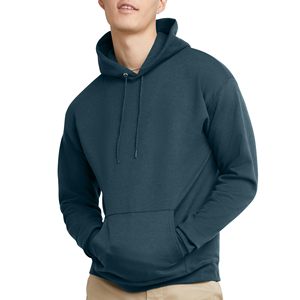Sweatshirt à capuche et sweatshirts modestes Sweat-shirt vierge avec logo personnalisé Plus Size Basics Sweat à capuche uni en coton mélangé personnalisé pour hommes - Product Image 1