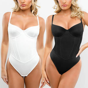 HEXIN Shapewear Corset intégré vérifié Pro avec soutien-gorge string Body amincissant pour femmes vente en gros - Product Image 1