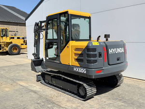 Mini-excavatrice sur chenilles de 6 tonnes HX60G, pelle compacte avec godet de 0,23 m³ pour la construction, à vendre - Product Image 5