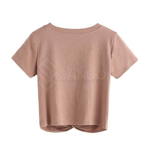 เสื้อผ้าครอปผ้าฝ้ายน้ำหนักเบาสำหรับผู้หญิงเสื้อผ้าแฟชั่นฤดูร้อนจากปากีสถานขายดีที่สุด - Product Image 2