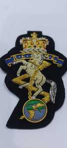 Parches de tela Wok bordados a mano con accesorio magnético Insignias de emblemas de alambre de lingotes cosidos - Product Image 2