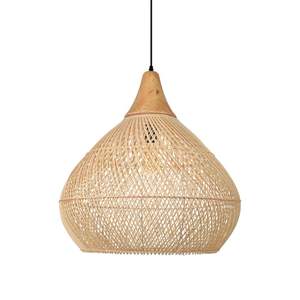 New Design 2024 Rattan <b>Lampshade</b> Adjustable <b>Vintage</b> Farmhouse Chandelier <b>Lampshade</b> for Home Decoration Wholesales in Vietnam - Product Image 1