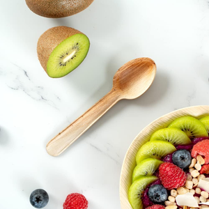 ช้อนใบปาล์มเป็นมิตรต่อสิ่งแวดล้อมช้อนรับประทานอาหารแบบใช้แล้วทิ้งย่อยสลายได้ทางชีวภาพและย่อยสลายได้ตามธรรมชาติมีความทนทาน - Product Image 4