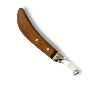 ADAN INSTRUMENTS Coltello Curvo per Zoccoli di Cavalli in Acciaio Inossidabile, Strumento Veterinario Doppio per la Cura degli Animali di Grossa Taglia - Product Image 2