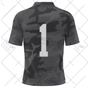 Venta al por mayor de alta calidad por encargo Ohio State Buckeyes Camo Football Jersey-Negro - Product Image 3