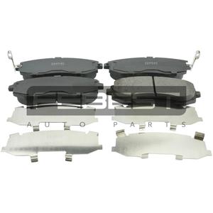 Set di pastiglie freno anteriori FEBEST (0801-G12F) - Product Image 1