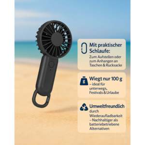 Mini Portable USB Fan Handheld & Foldable <b>5V</b> Electric Power Source for Household Car & RV Use - Product Image 3