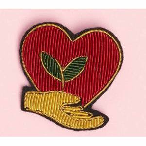 Insigne personnalisé dessin animé indien insignes en soie broche épingles décoratives broche simple Logo personnalisé traditionnel fil de lingot matériel - Product Image 6