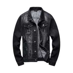 New Design Denim <b>Jacket</b> Waterproof Cotton <b>Filled</b> <b>Men's</b> Denim <b>Jacket</b> with Button Pocket Autumn Winter Streetwear Breathable - Product Image 3