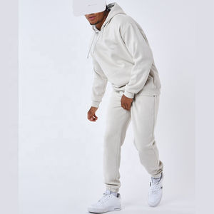 เสื้อวอร์มแบบสวมหัวของผู้ชายผ้าคอตตอนผ้าสแปนเด็กซ์สะพายไหล่สีล้วน100% ชายเสื้อแบบกำหนดเองได้ - Product Image 6