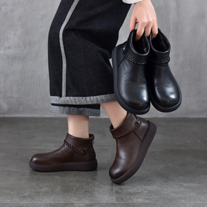 Bottes hautes décontractées pour femme style espadrille, couleur cognac, pour l'été et l'hiver, bottes cuissardes Rich Brandy - Product Image 3