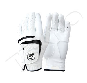 Fabricant tout temps Emballage de couleur pour hommes Gants de golf en cuir Cabretta personnalisés en gros - Product Image 3