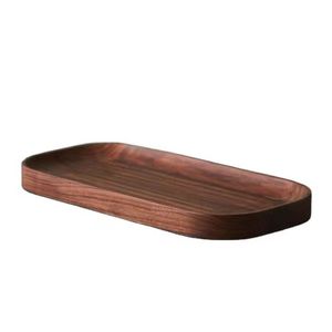 Bandeja de madera natural de alta calidad Bandeja de madera al por mayor de alta comercialización Bandeja de aspecto clásico y simple para el hogar Hotel y restaurantes - Product Image 4