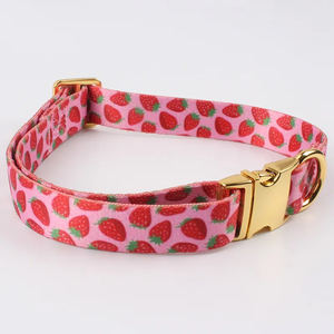 Laisse de collier de chien avec motif de créateur personnalisé, boucle en métal, vente en gros, meilleure qualité - Product Image 3