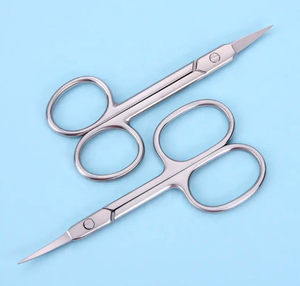 Kit DE ASEO multiusos con hoja curva profesional de alta calidad, tijeras para cutículas de uñas de piel muerta, tijeras de acero, tijeras de belleza - Product Image 2