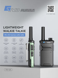 GTYD ODM/OEM Td-U3 kualitas yang lebih tinggi tipis dan ringan dengan senter radio talki interkom untuk rumah - Product Image 5