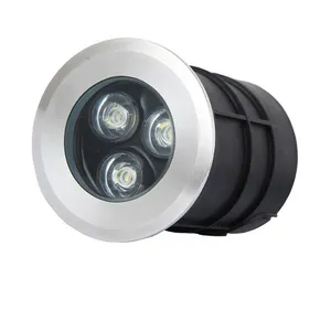 도매 가격 스테인레스 스틸 야외 IP67 지하 램프 1W 3W 5W LED 조명 매장 LED 수중 조명