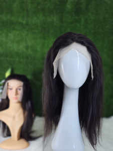 Peluca de Cabello Indio Remy Natural Ondulado, Cabello Largo con Pelo de Bebé, Nudos Decolorados, Base de Seda Transparente, Sin Pegamento, Todos los Colores - Product Image 5