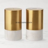 Ensemble sel et poivre en aluminium, design attrayant, très vendu, écologique, taille personnalisable, logo disponible, pour la maison, Inde
