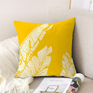 Housse de coussin écologique 100% coton Décoration de la maison Housse de coussin élégante et durable au prix de gros - Product Image 3