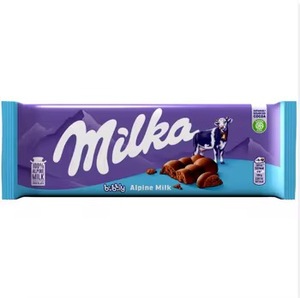 Tablettes de chocolat Milka originales de qualité supérieure pour l'exportation, 100g-300g, chocolat composé solide avec des bonbons à vendre - Product Image 1