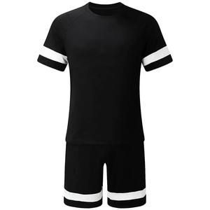 2025 nuevo conjunto de verano para hombre, traje transpirable, camiseta de manga corta y pantalones cortos, conjunto doble de dos piezas, conjunto deportivo de 2 piezas para hombre - Product Image 1