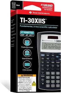 Calculadora Científica, Negra con Detalles Azules (30XIIS/TBL/1L1/BK) - Product Image 3