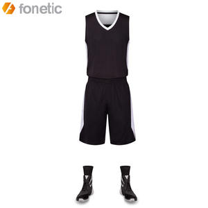 เสื้อบาสเก็ตบอลคุณภาพสูงสั่งทำพิเศษ ระบายอากาศได้ดี ไซส์ใหญ่สำหรับผู้ใหญ่ ผลิตจากโพลีเอสเตอร์ 100% พิมพ์โลโก้ พร้อมชื่อทีมตามสั่ง - Product Image 3