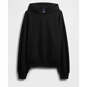 Personalizado Negro 450 500 Gsm Fleece Invierno 100% Algodón Lavado ácido Sudadera con capucha Patchwork de gran tamaño en blanco Regular Boxy Hombres Sun Faded Hoodie - Product Image 6