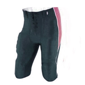 Breathable Plus Size Wholesale Collar V-Neck Knitted Uniform Jersey Short Sleeve Fabric Solid Design american football uniform - Product Image 2