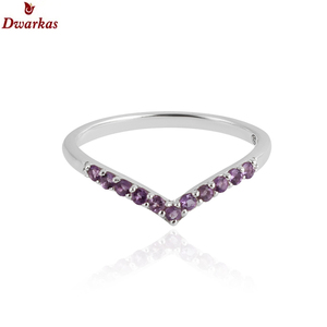 Bague de luxe unisexe en argent sterling 925 avec tourmaline rose naturelle et bijoux en perles d'occasion de mariage en diamant de pierre principale - Product Image 4