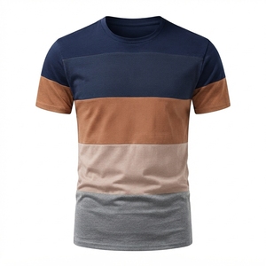 Camiseta de Hombre de Cuello Redondo, Precio Económico, MOQ Bajo, Manga Corta, Tejido de Punto con Detección de Agujas, Nueva Llegada, Alta Calidad - Product Image 6
