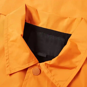 เสื้อแจ็กเก็ตโค้ชผู้ชายวัสดุทนทานเสื้อโค้ชสำหรับผู้ชายเสื้อแจ็คเก็ตโค้ชกันรอยยับพรีเมียมออกแบบได้ตามต้องการ - Product Image 4