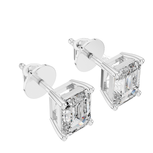 Pendientes de Diamantes Cultivados en Laboratorio de 2.5 CT, Diamantes VVS-VS EF CVD en Oro de 18KT, 14KT, 10KT y Plata 925, Moissanita, Oro Rosa, Amarillo - Product Image 4