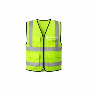 Gilet de sécurité haute visibilité personnalisé avec logo, fabriqué au Pakistan, gilet de sécurité pour la vente en ligne - Product Image 4