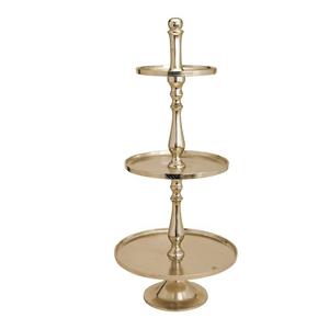 Support de gâteau en aluminium léger de marque privée pour la célébration d'anniversaire et la présentation élégante de gâteau de fête à la maison - Product Image 3