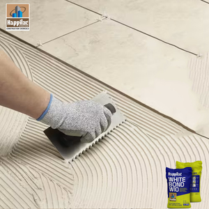 Colle flexible blanche à base de ciment pour les carreaux de céramique pour le scellement et le collage des sols en marbre et en porcelaine Adhésif pour carreaux de type poudre - Product Image 2