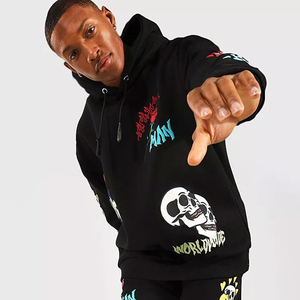 El mejor diseño de chándal para hombre, ropa informal para hombre, chándal para otoño e invierno, precio al por mayor de chándales de serigrafía para hombre - Product Image 4