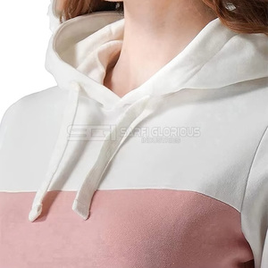 เสื้อฮู้ดน้ำหนักเบาสำหรับผู้หญิงรุ่นใหม่ พร้อมโลโก้สั่งทำ แขนยาว ทรงเข้ารูป สีพื้นเรียบ ผ้าแคนวาสคุณภาพสูง สำหรับฤดูหนาว - Product Image 1