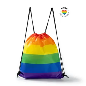 Sac à dos sportif personnalisé Motta avec cordon de serrage pour gadgets, article promotionnel personnalisable - Product Image 1